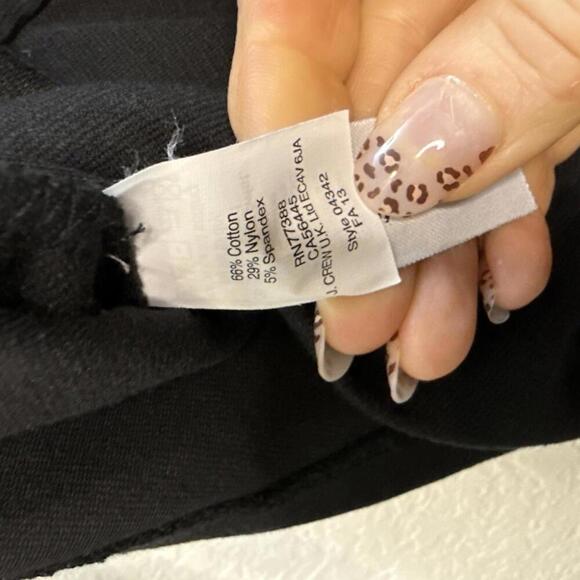 JCrew Long Sleeve Peplum Shirt With Fulll Zip Back Size XXS - Picture 5 of 6